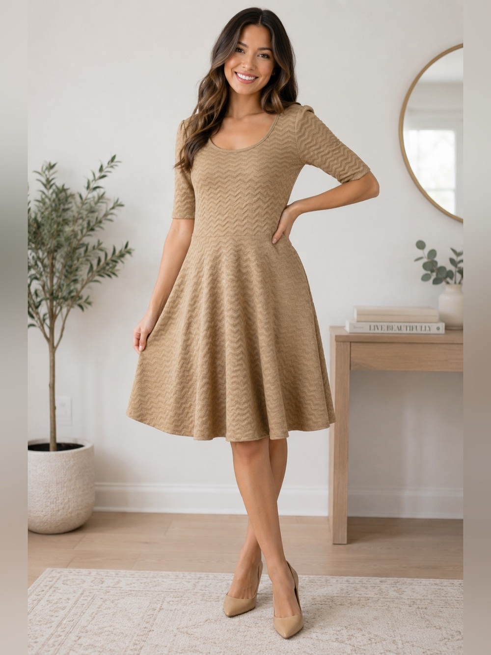 NWT LuLaRoe Nicole Dress | Fit & Flare | Stretchy | Bundle & Save